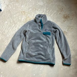 Patagonia three quarter button pullover sweater/sweetshirt